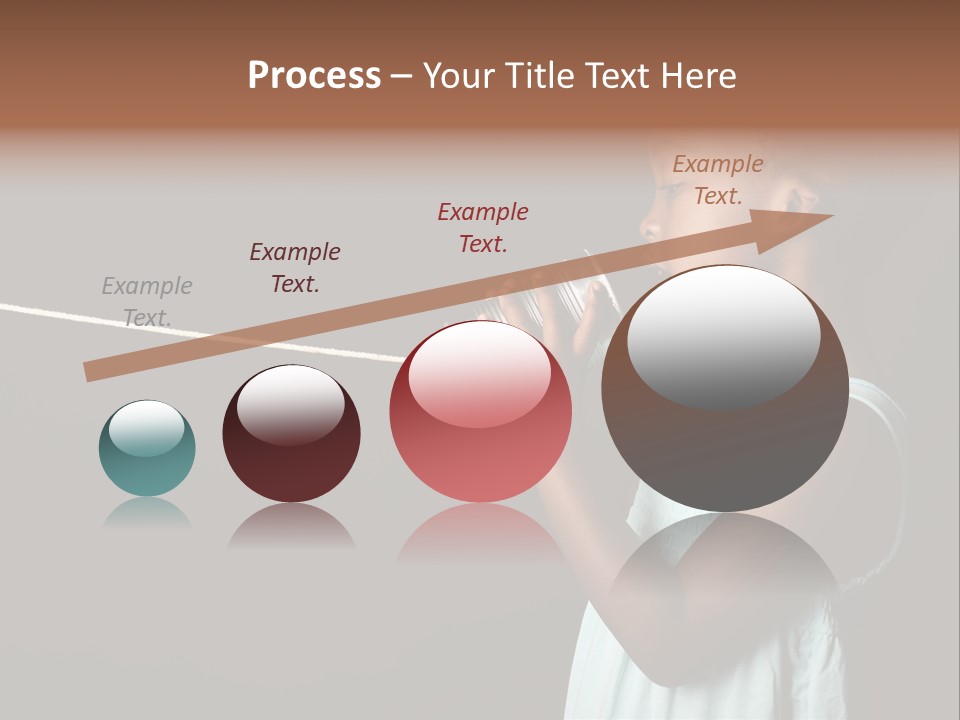 Black Game Play PowerPoint Template