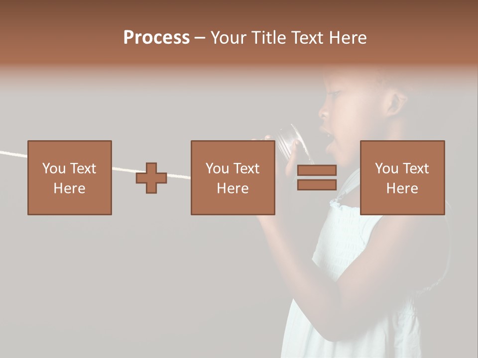 Black Game Play PowerPoint Template