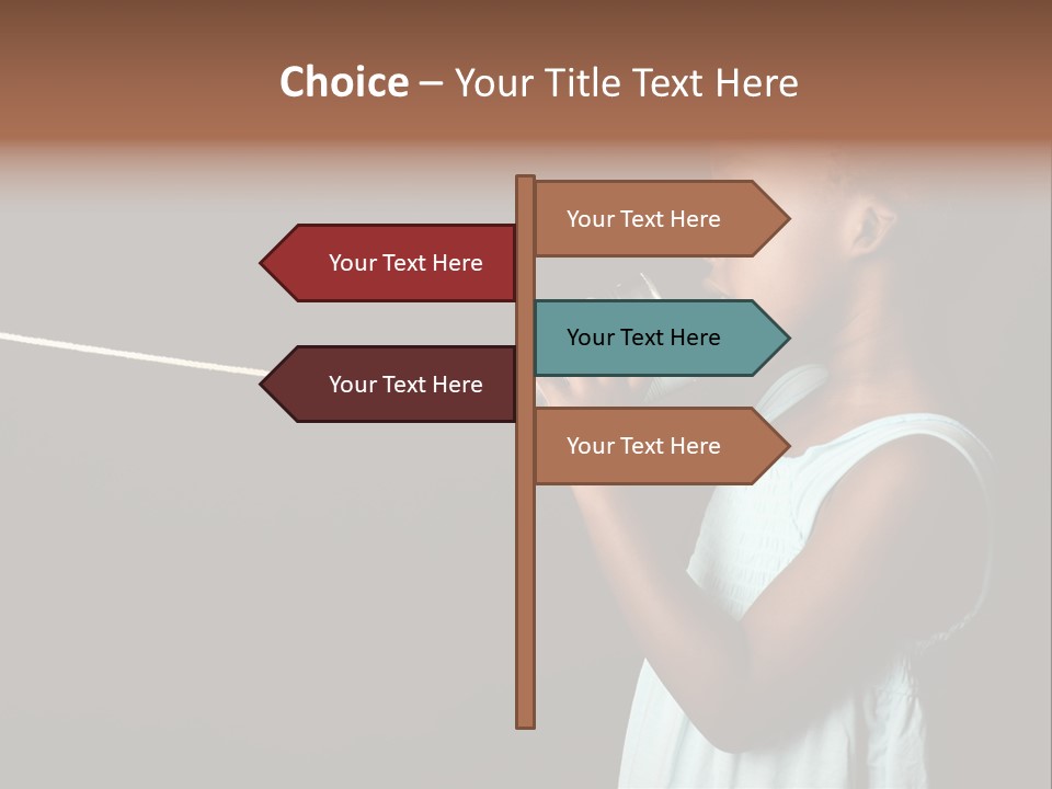 Black Game Play PowerPoint Template