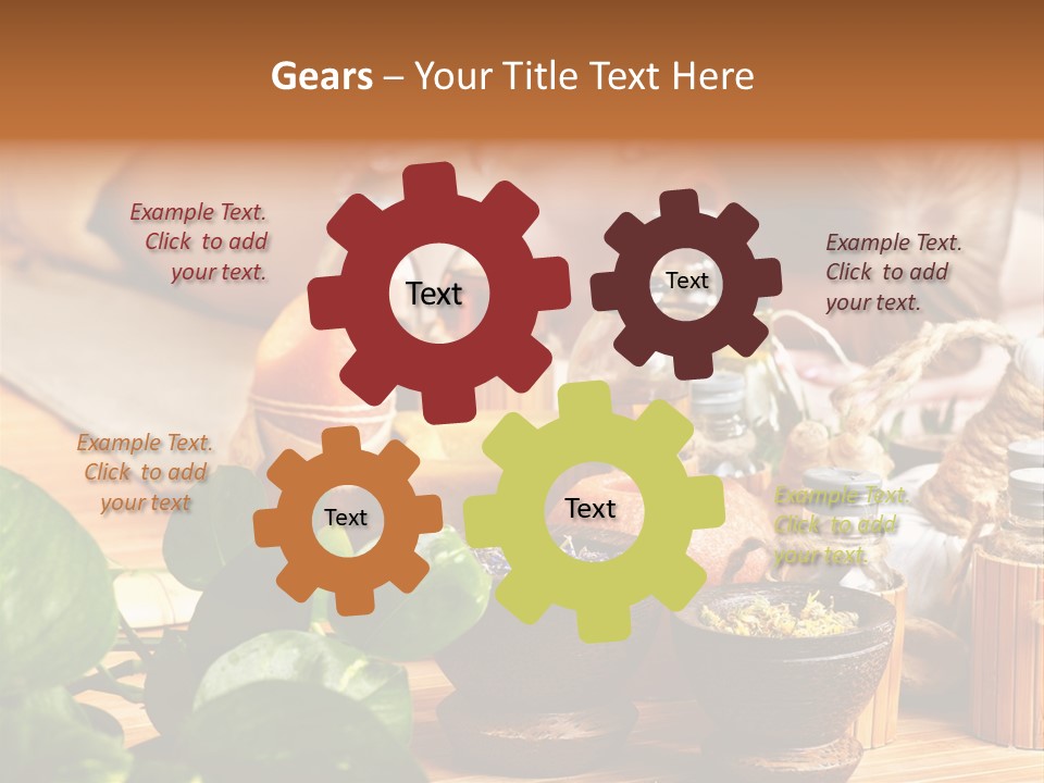 Brown Hotel Black PowerPoint Template