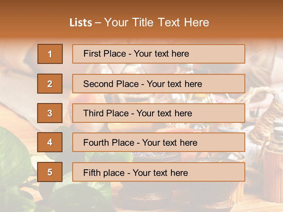 Brown Hotel Black PowerPoint Template
