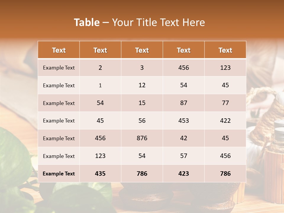 Brown Hotel Black PowerPoint Template