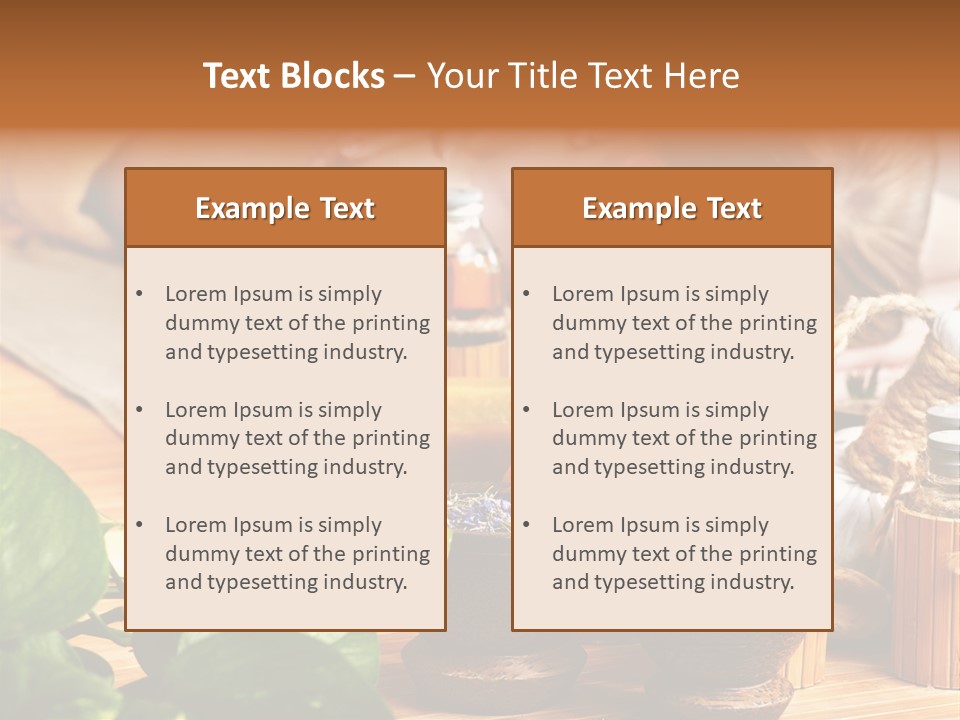 Brown Hotel Black PowerPoint Template