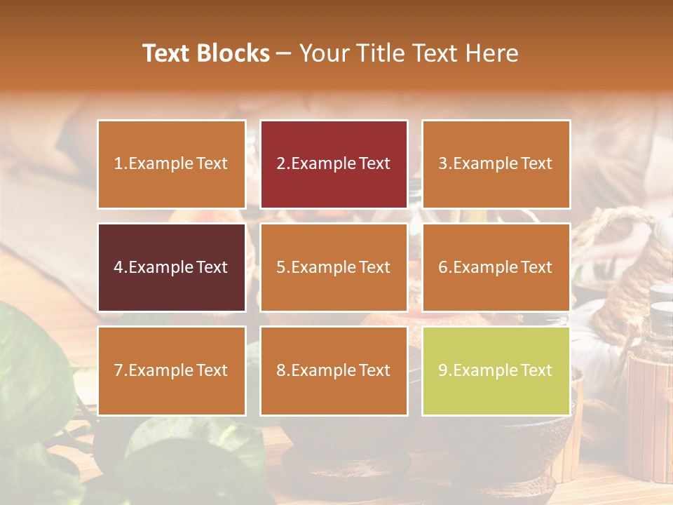 Brown Hotel Black PowerPoint Template