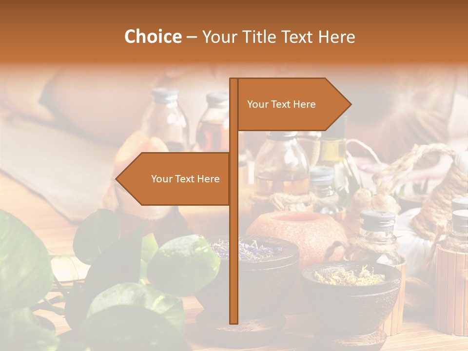 Brown Hotel Black PowerPoint Template