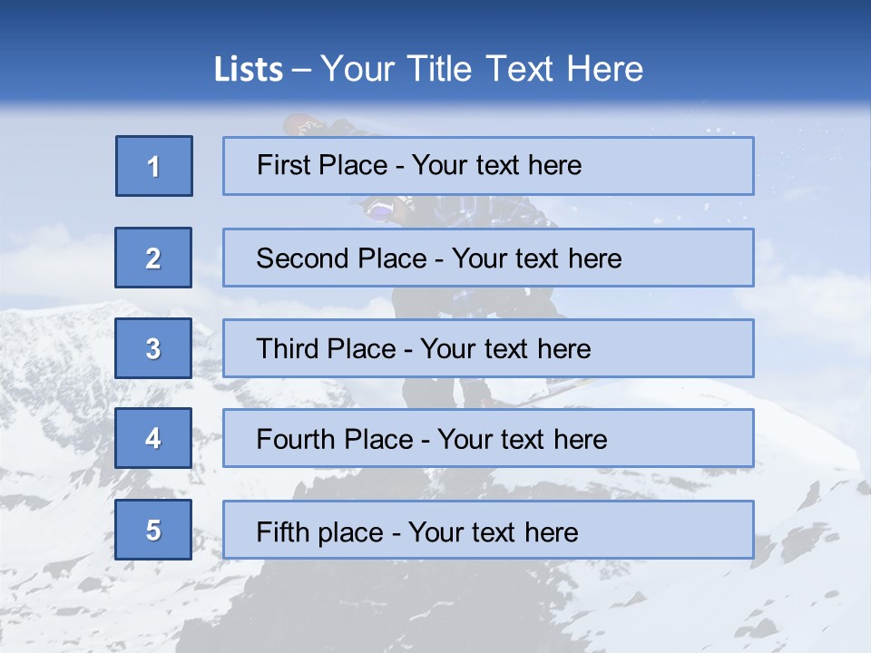 Style Alps Action PowerPoint Template