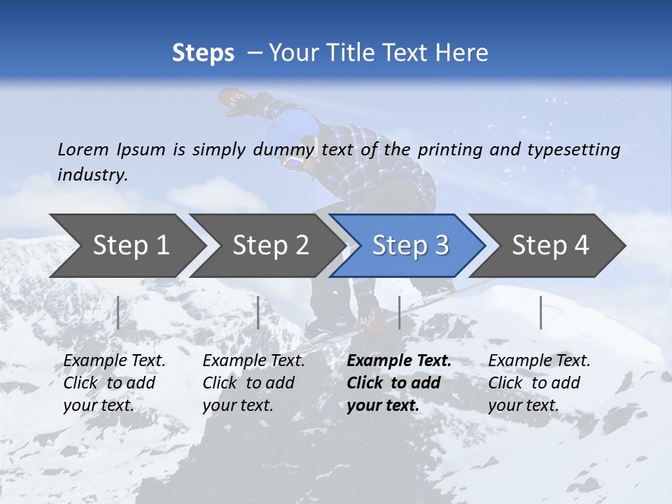 Style Alps Action PowerPoint Template
