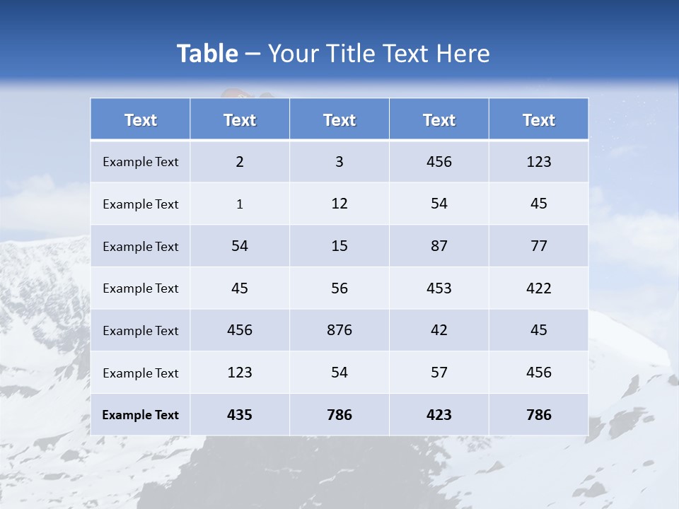 Style Alps Action PowerPoint Template
