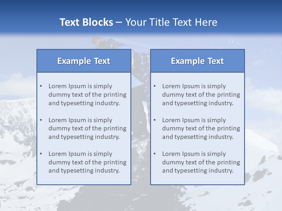Style Alps Action PowerPoint Template