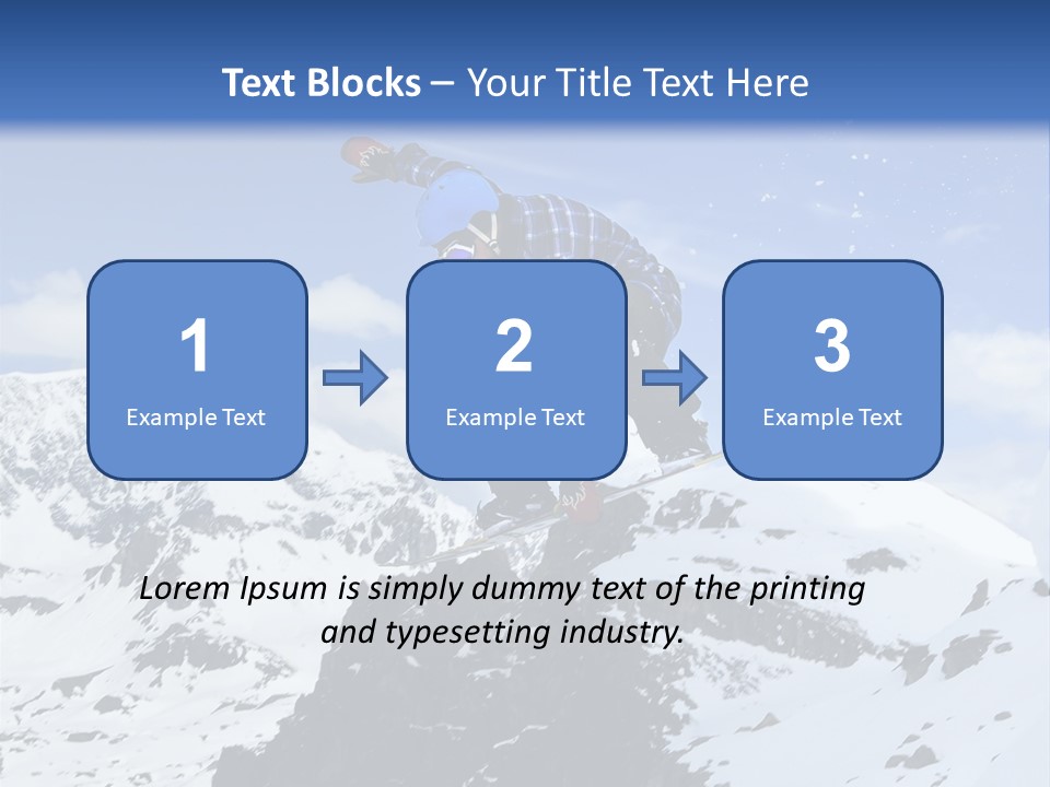 Style Alps Action PowerPoint Template