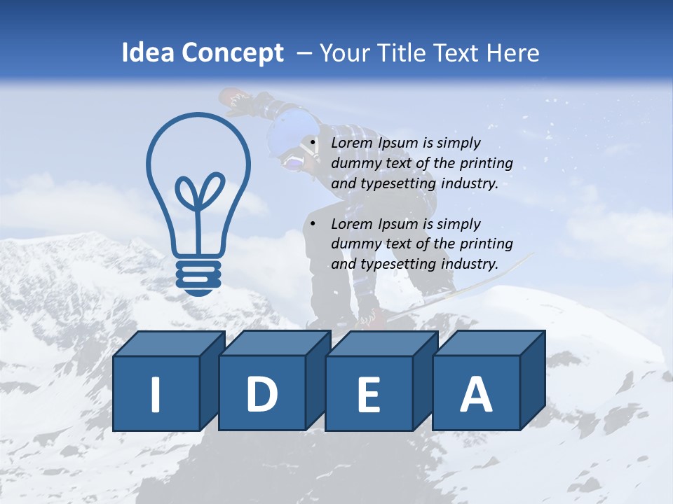 Style Alps Action PowerPoint Template