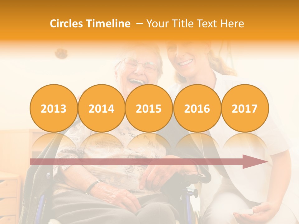 Elderly Clinic Patient PowerPoint Template