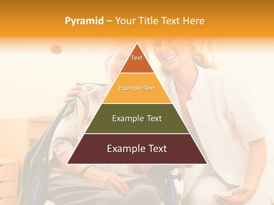 Elderly Clinic Patient PowerPoint Template