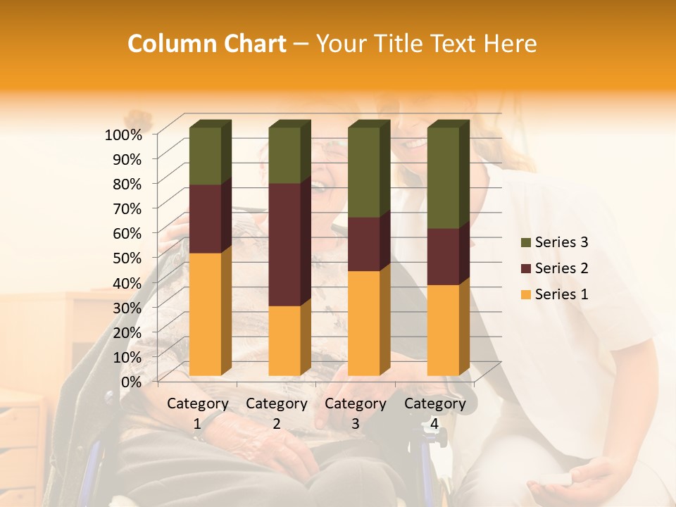 Elderly Clinic Patient PowerPoint Template