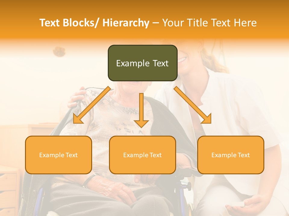 Elderly Clinic Patient PowerPoint Template