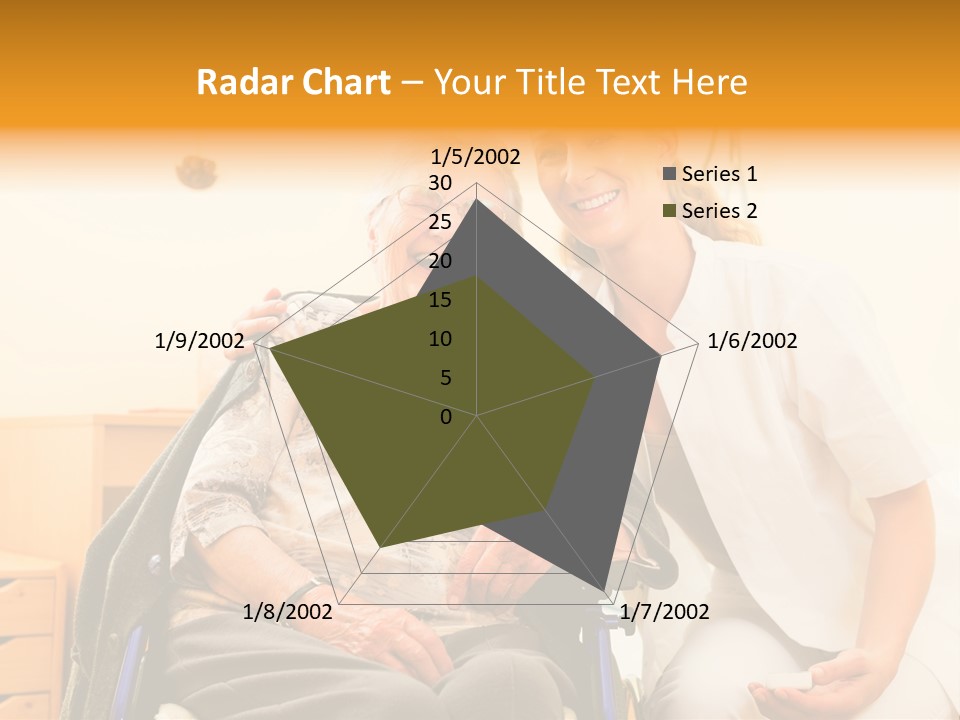 Elderly Clinic Patient PowerPoint Template