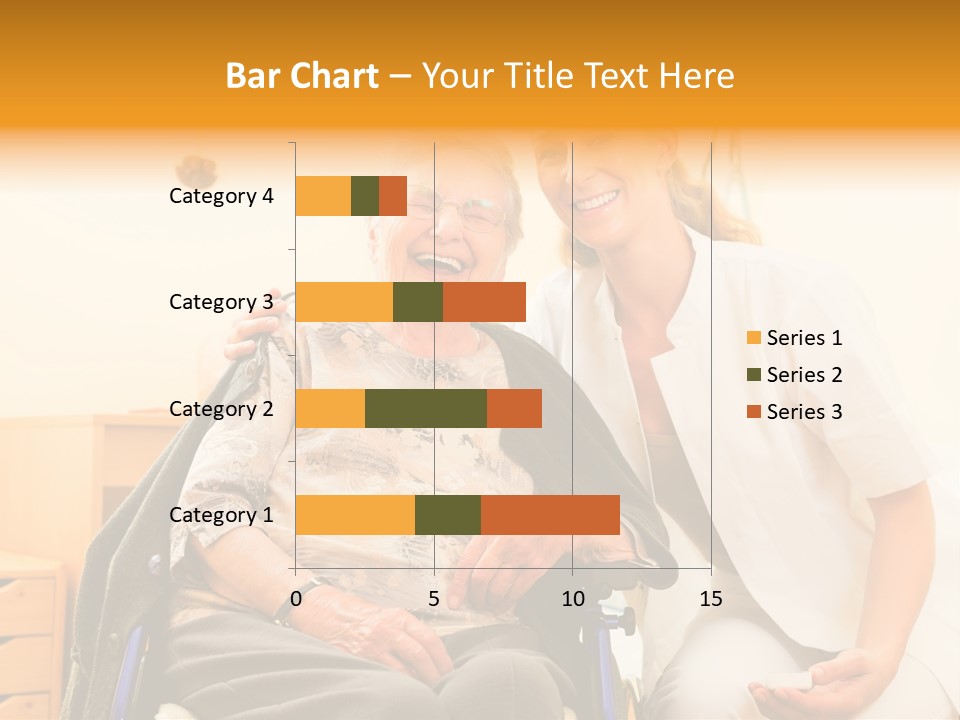 Elderly Clinic Patient PowerPoint Template
