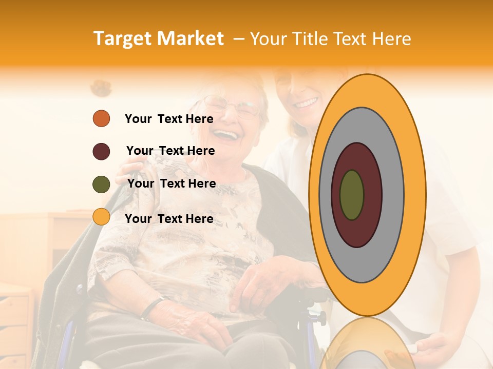 Elderly Clinic Patient PowerPoint Template