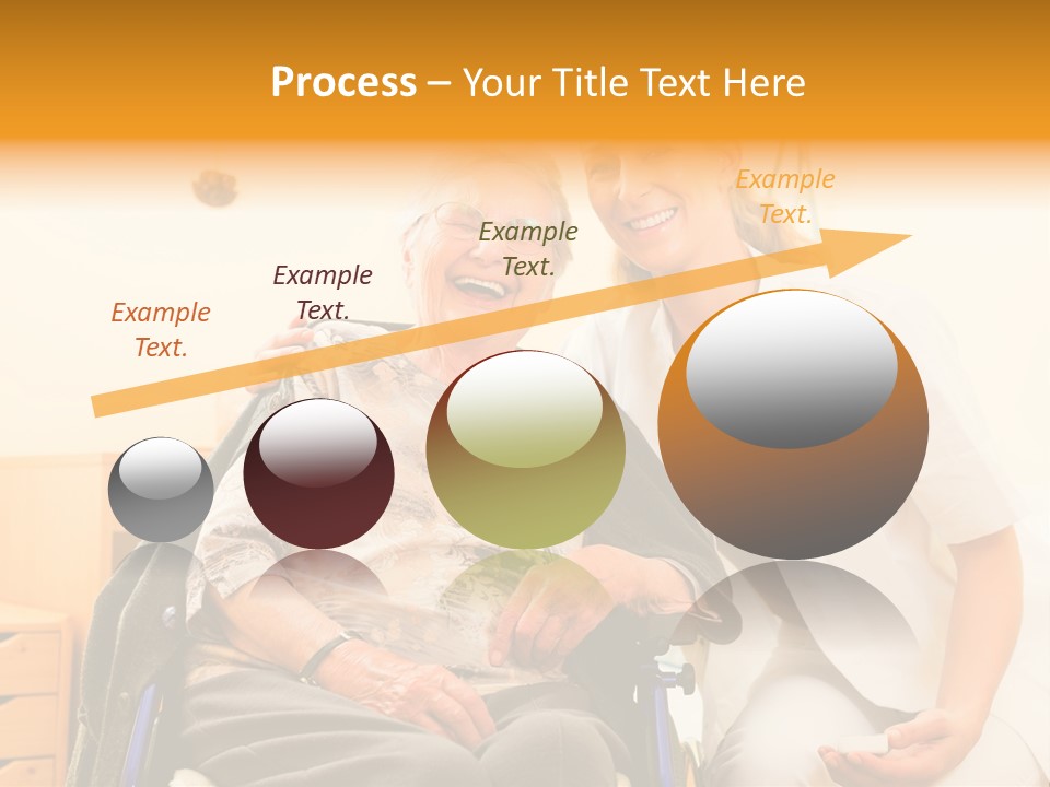Elderly Clinic Patient PowerPoint Template