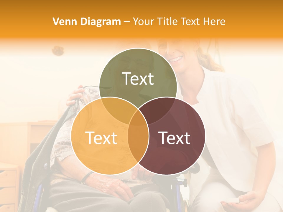 Elderly Clinic Patient PowerPoint Template