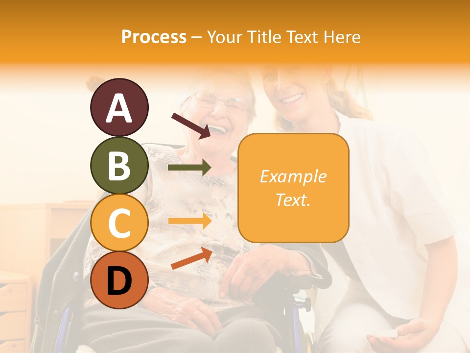 Elderly Clinic Patient PowerPoint Template