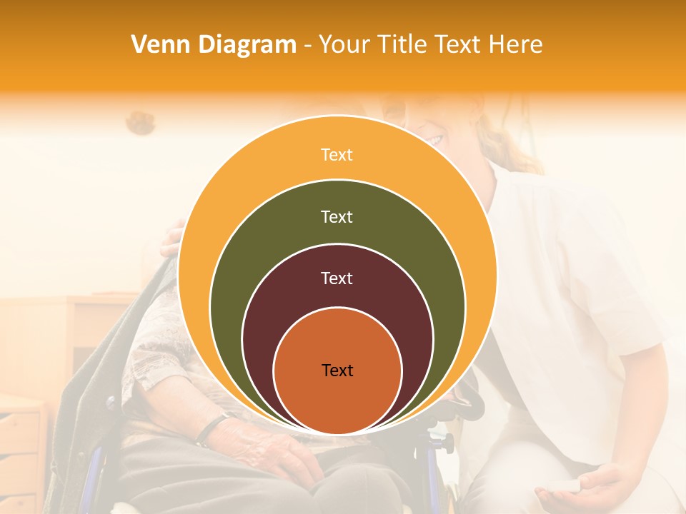 Elderly Clinic Patient PowerPoint Template