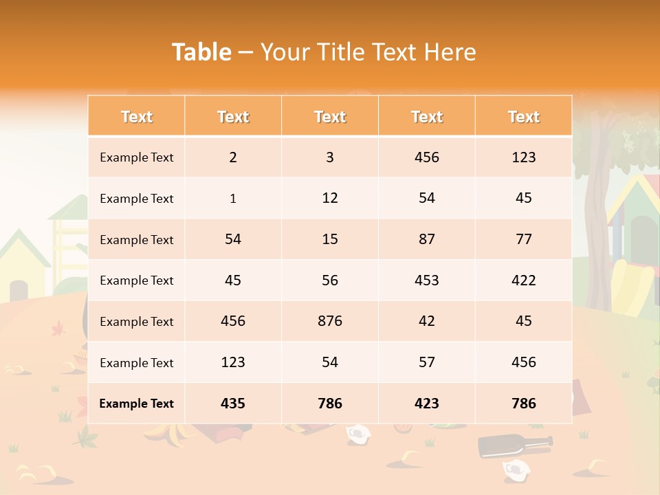 Nature Bottle Picking PowerPoint Template
