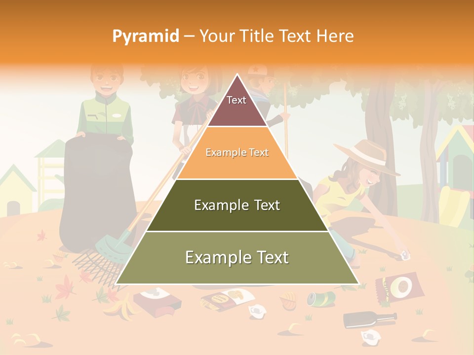 Nature Bottle Picking PowerPoint Template