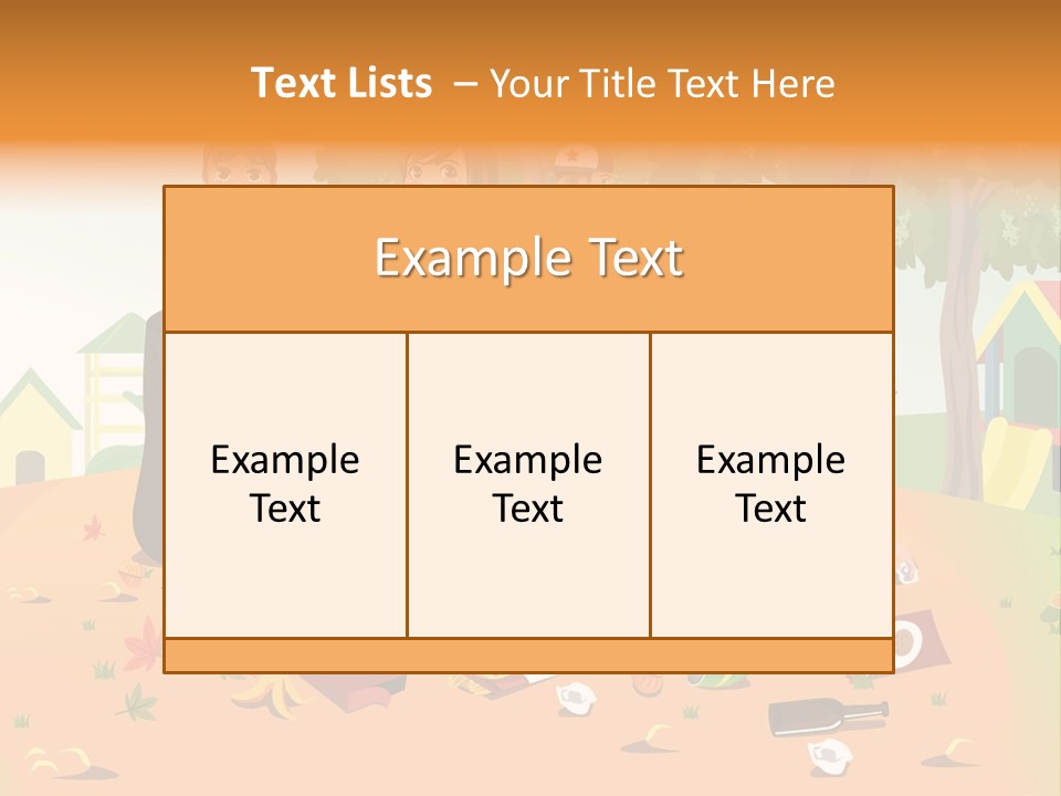 Nature Bottle Picking PowerPoint Template