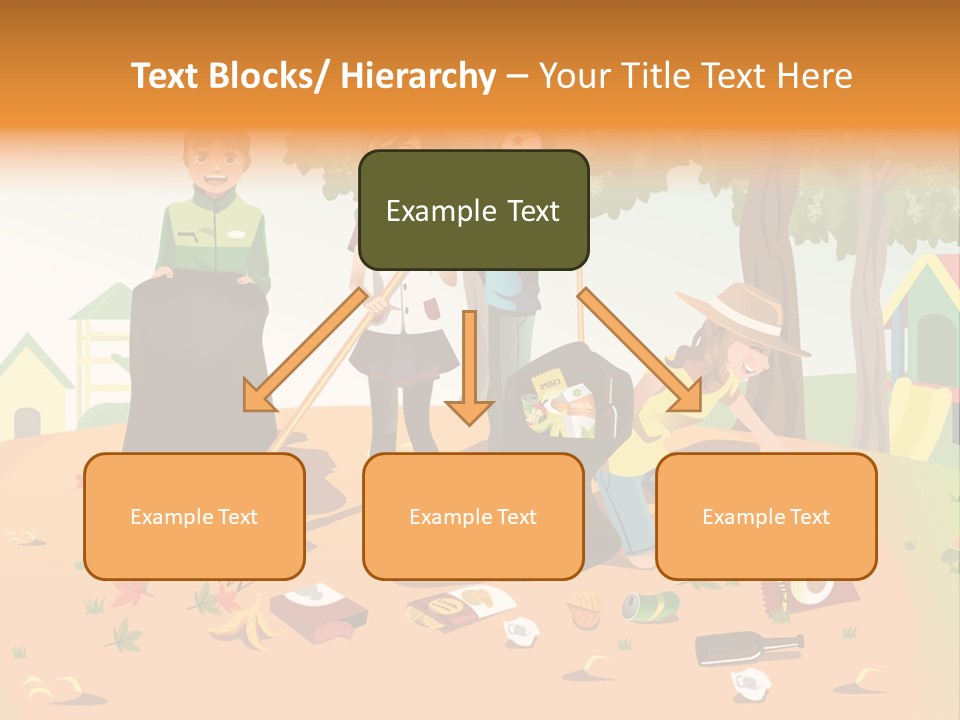 Nature Bottle Picking PowerPoint Template
