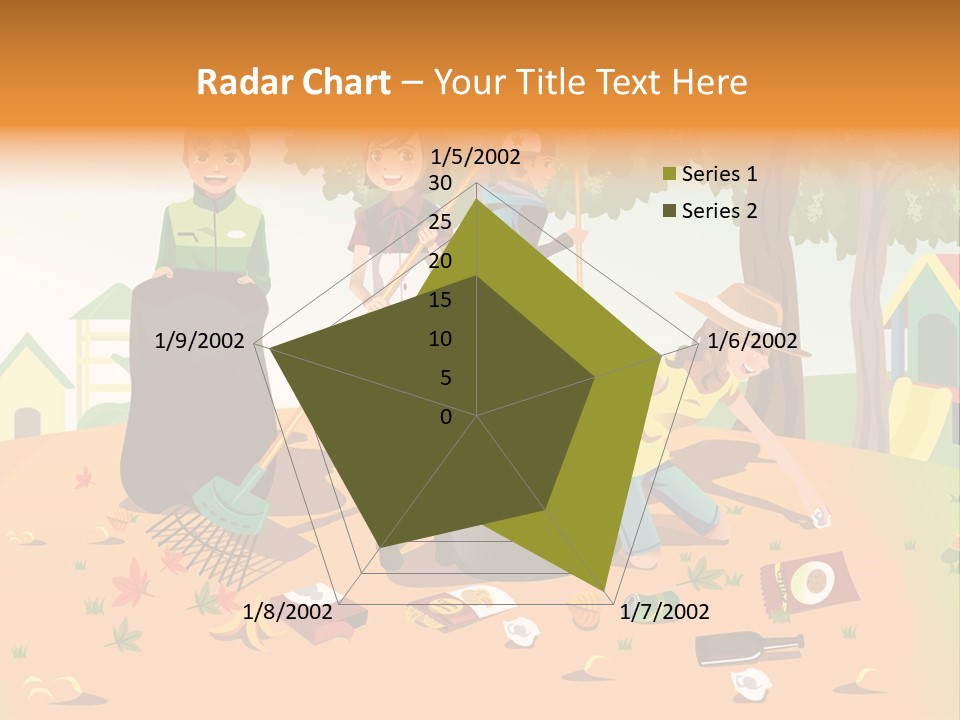 Nature Bottle Picking PowerPoint Template