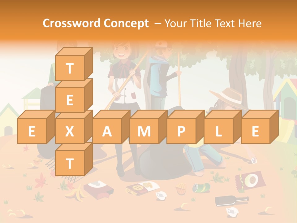 Nature Bottle Picking PowerPoint Template