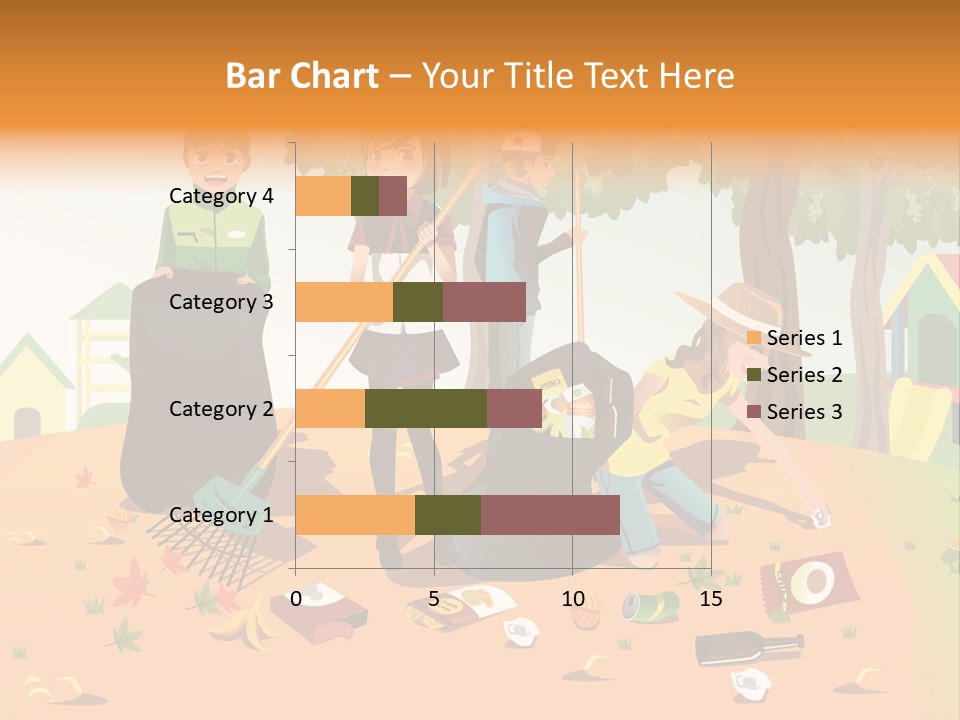 Nature Bottle Picking PowerPoint Template