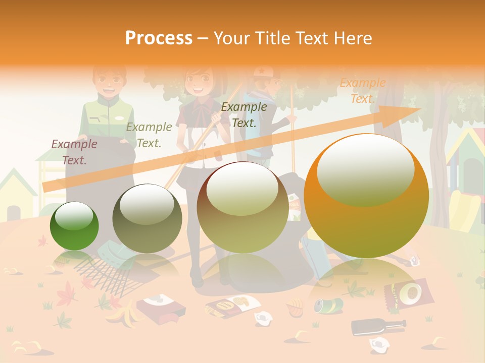 Nature Bottle Picking PowerPoint Template