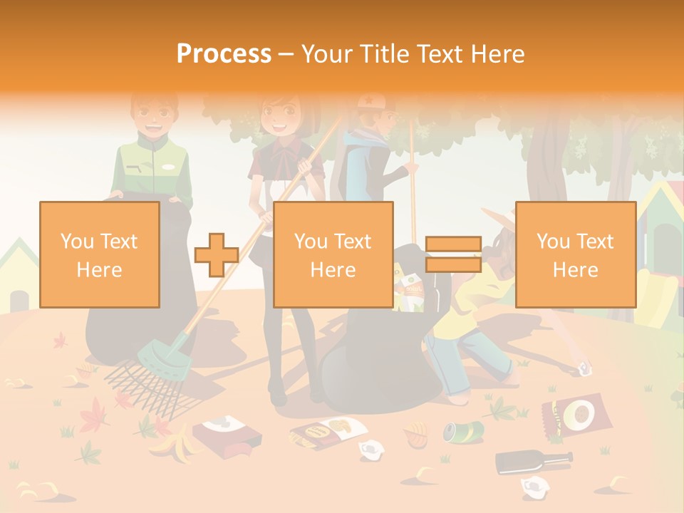 Nature Bottle Picking PowerPoint Template