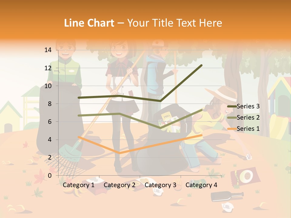 Nature Bottle Picking PowerPoint Template