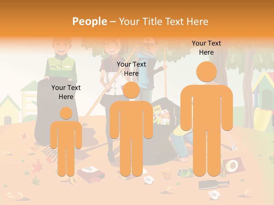 Nature Bottle Picking PowerPoint Template