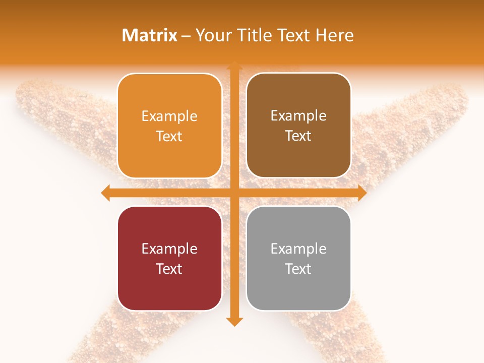 A Starfish With A White Background Is Shown PowerPoint Template