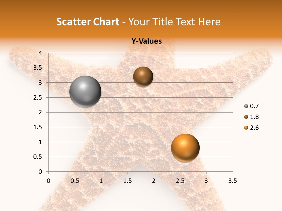 A Starfish With A White Background Is Shown PowerPoint Template