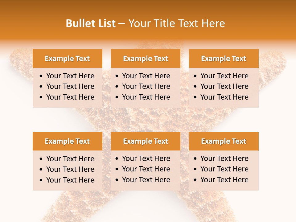 A Starfish With A White Background Is Shown PowerPoint Template