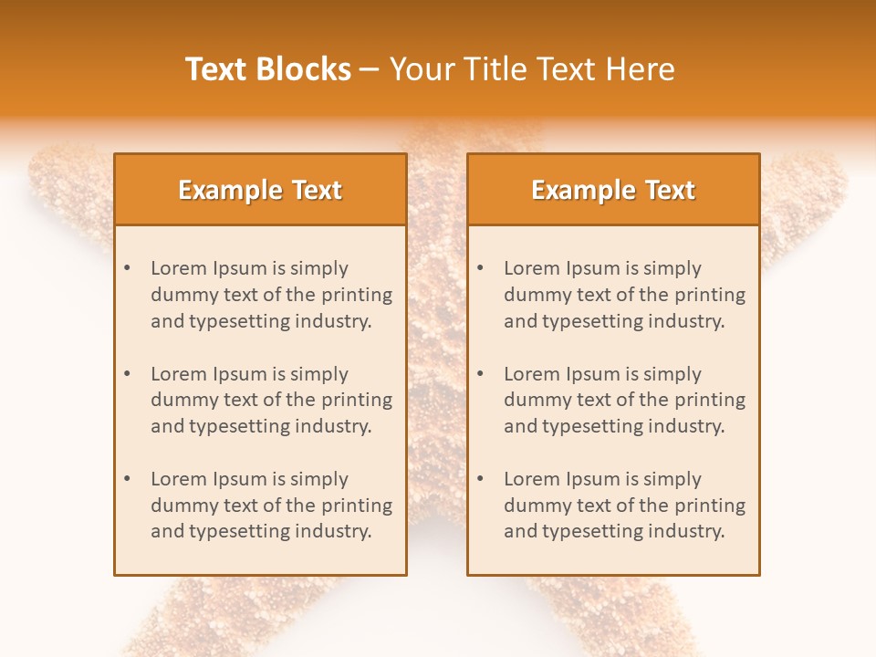 A Starfish With A White Background Is Shown PowerPoint Template