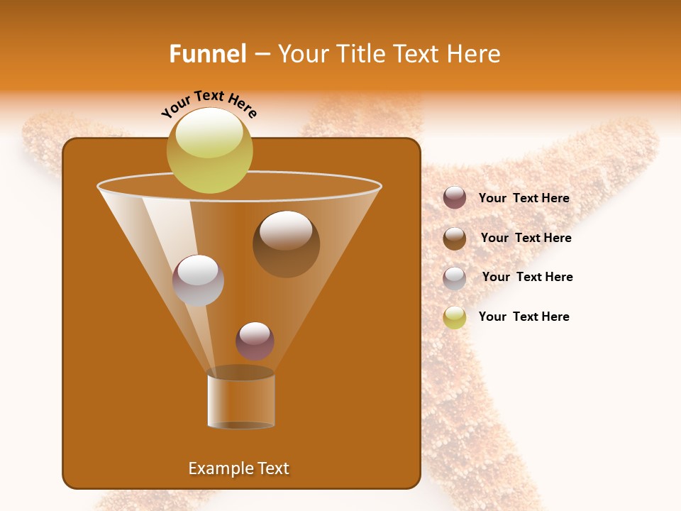 A Starfish With A White Background Is Shown PowerPoint Template