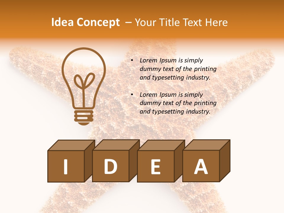 A Starfish With A White Background Is Shown PowerPoint Template
