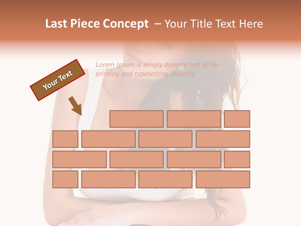 Adventure Woman Pretty PowerPoint Template