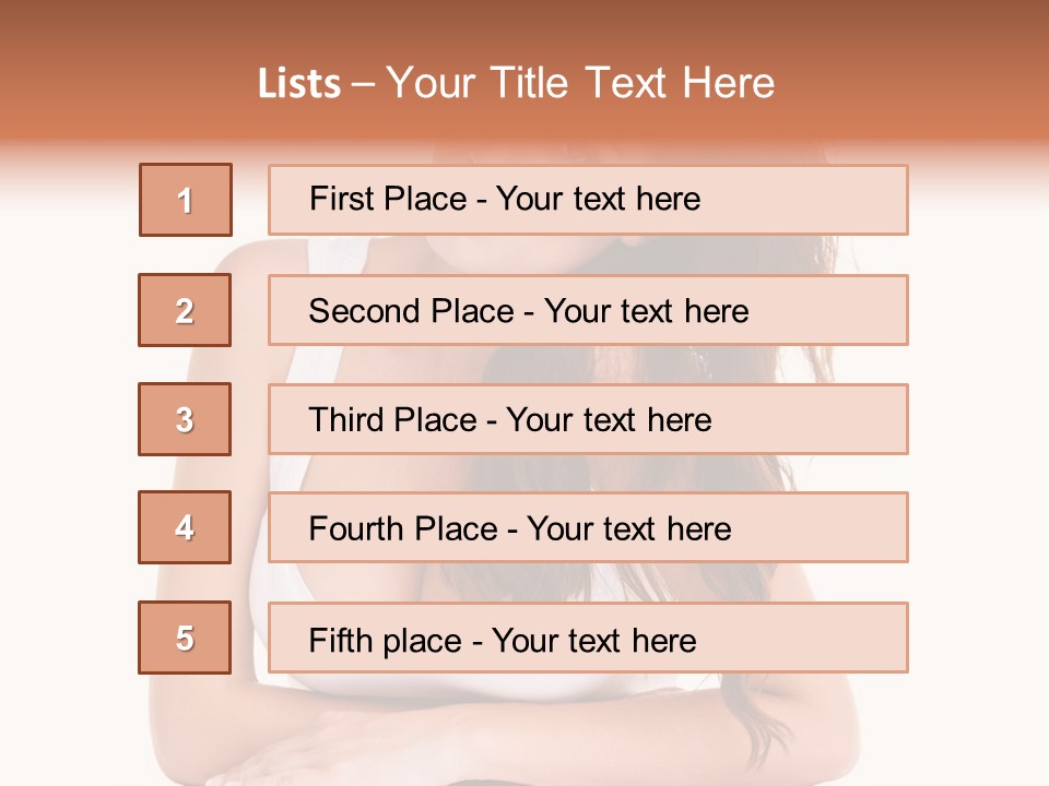 Adventure Woman Pretty PowerPoint Template