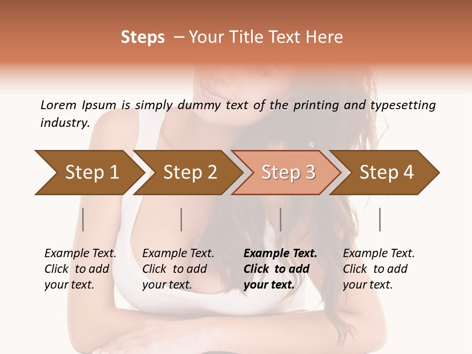 Adventure Woman Pretty PowerPoint Template