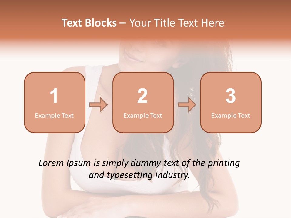 Adventure Woman Pretty PowerPoint Template