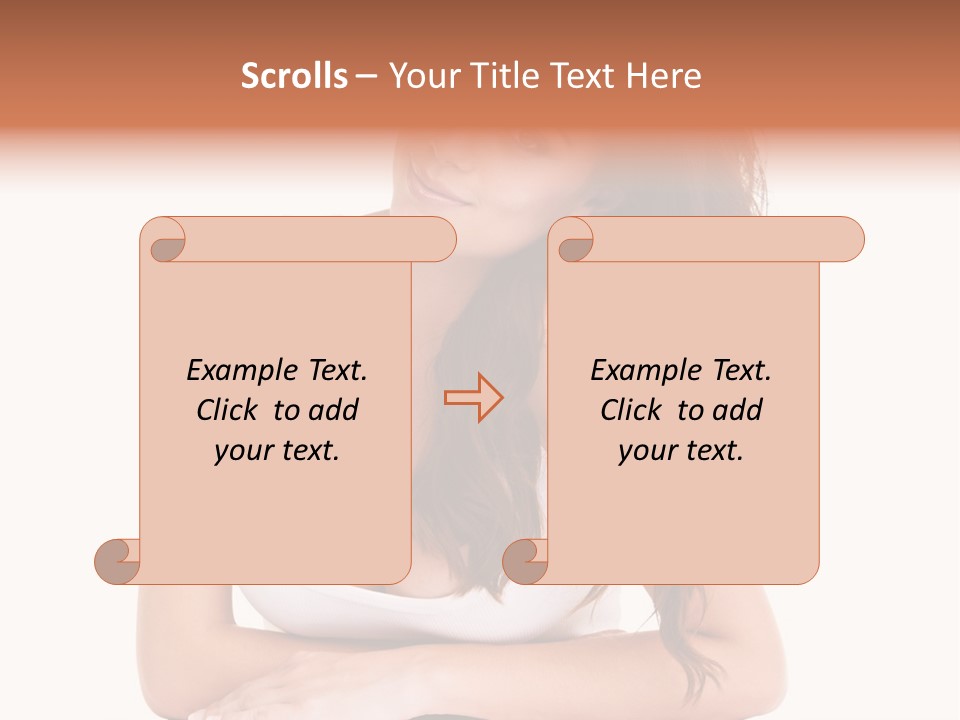 Adventure Woman Pretty PowerPoint Template