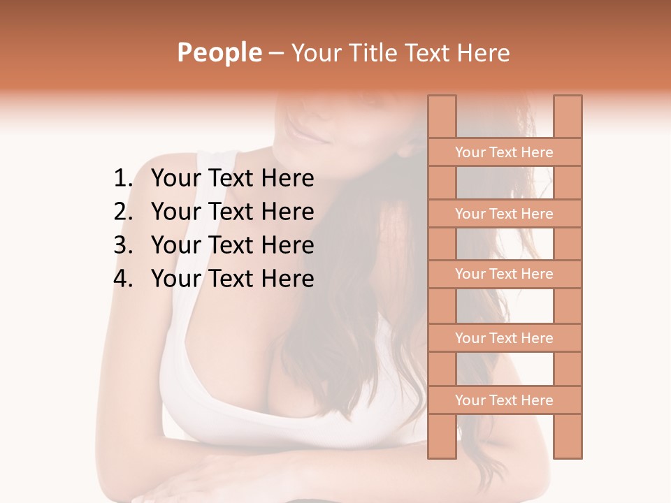 Adventure Woman Pretty PowerPoint Template