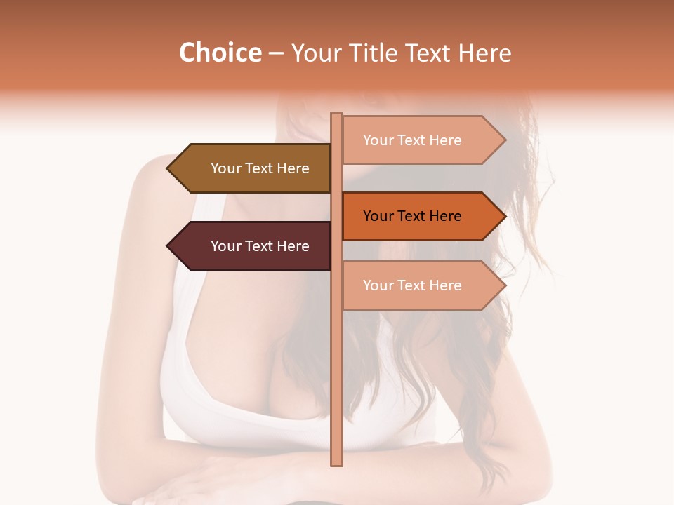 Adventure Woman Pretty PowerPoint Template